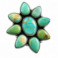 Turquoise Cluster Ring
