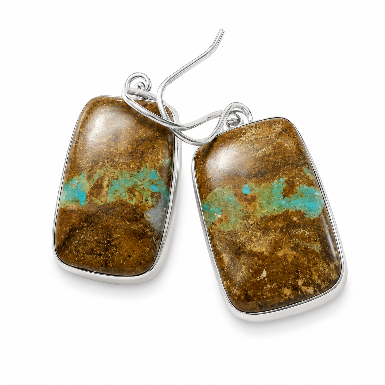 Boulder Turquoise Earrings