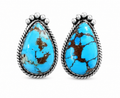 Natural Golden Hills Turquoise Studs